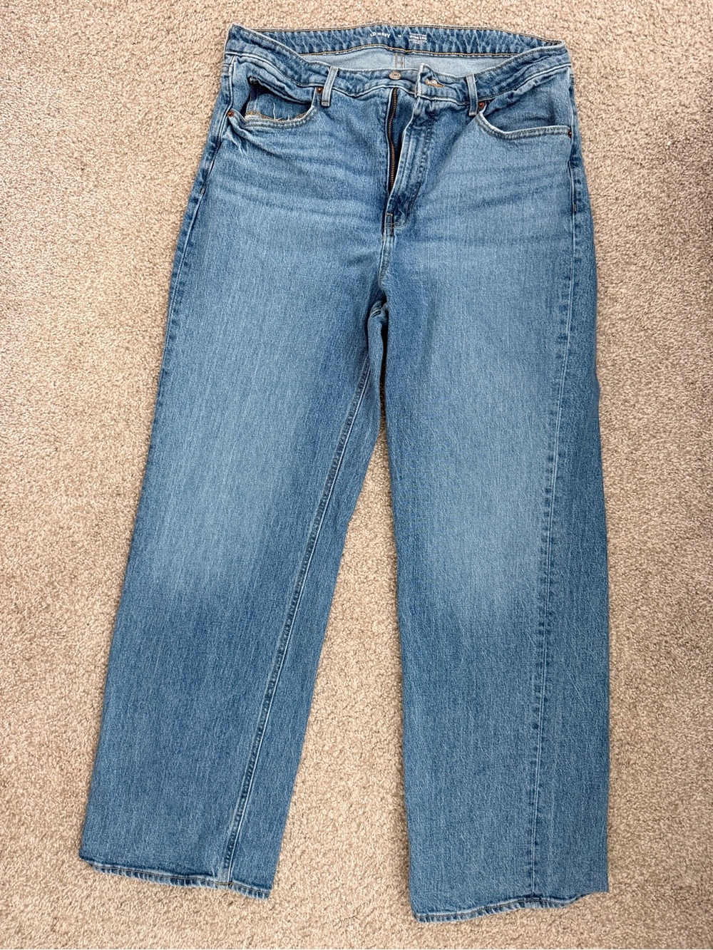 Women’s Extra High Rise Wide Leg Medium Wash Jeans